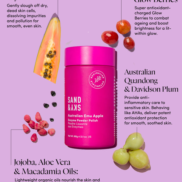 Australian Glow Berries Enzyme Powder Polish
