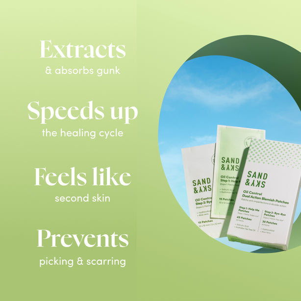 Oil Control Dual Action Blemish Patches